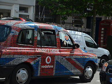 "Black" Cab, Englisch Sprachreisen für Schüler