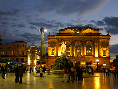 L'Opéra Comédie in Montpellier, Französisch Sprachreisen für Erwachsene