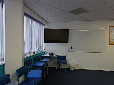 Klassenzimmer der Englisch Sprachschule Auckland