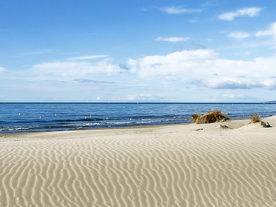 Strand von Montpellier, Französisch Sprachreisen für Erwachsene