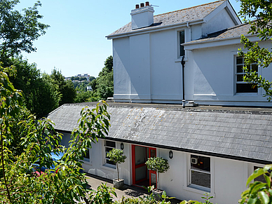 Schulgebäude, Englisch Sprachschule Torquay