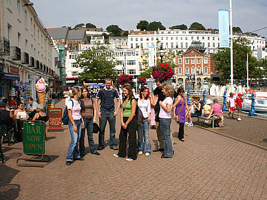 Stadtführung in Torquay, Englisch Sprachreisen für Erwachsene