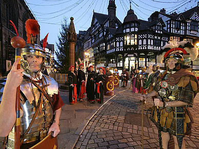 Roman Festival in Chester, Sprachreisen für Erwachsene nach England 