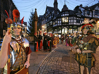 Roman Festival in Chester, Sprachreisen für Erwachsene nach England 