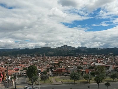 Blick über die Stadt, Spanisch Sprachschule Cuenca