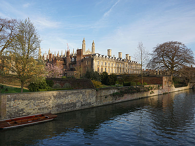 Englisch Sprachreise Cambridge Girton für Erwachsene - The Backs