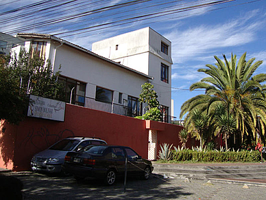 Außenansicht der Sprachschule, Spanisch Sprachschule Quito