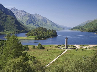 Glenfinnan Monument, Englisch Sprachreisen für Erwachsene