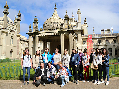 Ausflug zum Royal Pavilion - Englisch Sprachschule Brighton