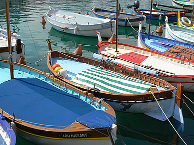 Segelboote in Nizza, Französisch Sprachreisen für Erwachsene