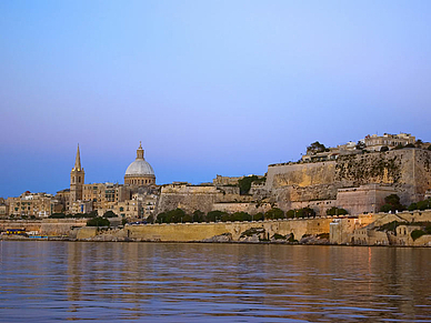 Ansicht Valetta - Business Sprachreisen nach Malta