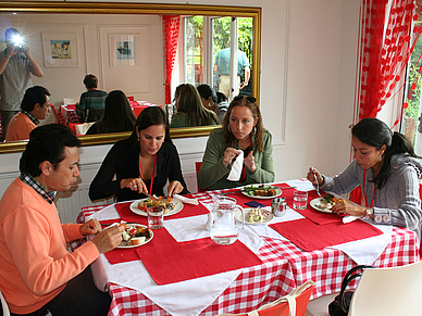 Cafeteria, Business Englisch Sprachschule Torquay