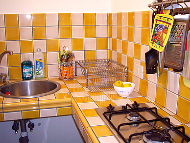 Küchenbeispiel Studio Apartment, Italienisch Sprachreise