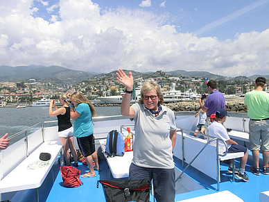 Ausflug der Sprachkursteilnehmer in San Remo, Italienisch Sprachreisen für Erwachsene