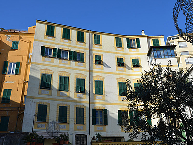 Wohnhaus in San Remo, Italienisch Sprachreisen für Erwachsene