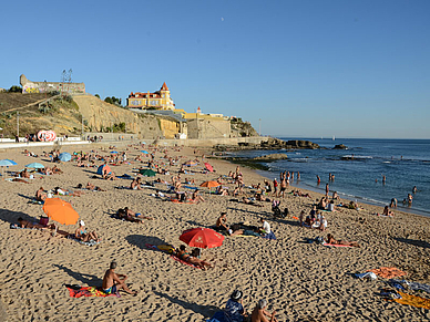 Strand in Portugal, Portugiesisch Sprachreisen