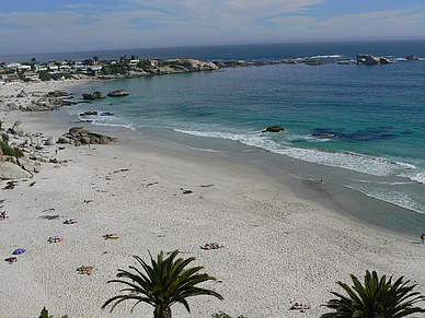 Badestrand in Südafrika, Englisch Sprachreisen für Erwachsene