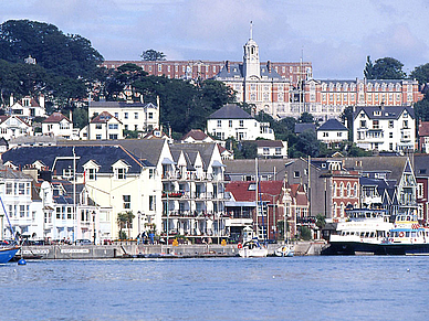 Hafengebiet von Torquay, Business Englisch Sprachreisen England