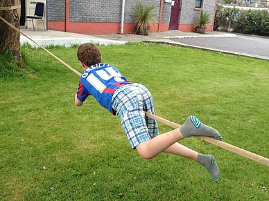 Slacklining, Englisch Sprachschule in Schull