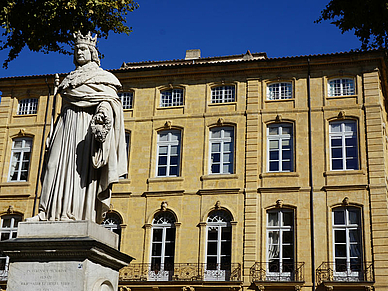 Architektur Aix-en-Provence, Französisch Business Sprachreise