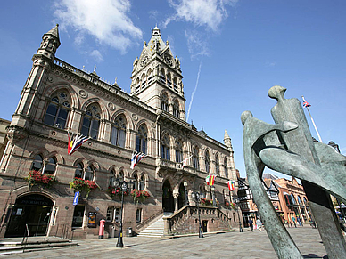 Town Hall Chester, Sprachreisen England