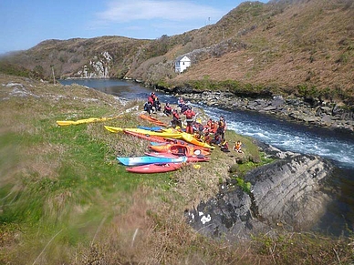 Abenteuer-Kanu, Englisch Sprachschule in Schull