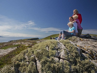 Familienausflug zum Malin Head bei Schull, Englisch Sprachreisen für Erwachsene