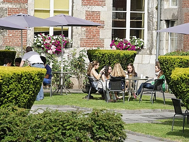 Teilnehmer der Schüler Sprachreisen nach Ferrières, Belgien