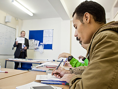 Unterrichtsszene - Englisch Sprachschule Bournemouth