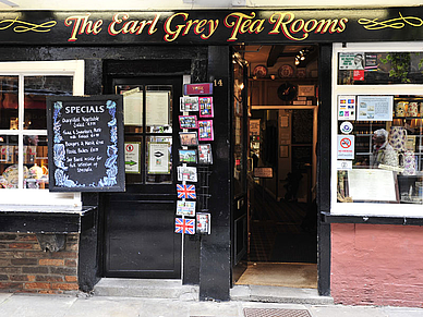 Tea Room in York, Business Sprachreise nach England