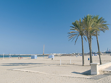 Strand von Valencia, Spanisch Sprachreisen für Erwachsene