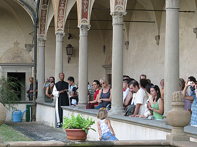 Florenz, Santa Croce, Italienisch Sprachreisen für Erwachsene