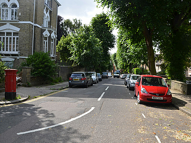 Umgebung der Englisch Sprachschule London Hampstead