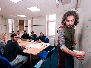 Unterricht an der Englisch Sprachschule in Bournemouth