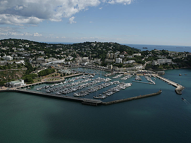 Hafen von Torquay, Business Englisch Sprachreisen England