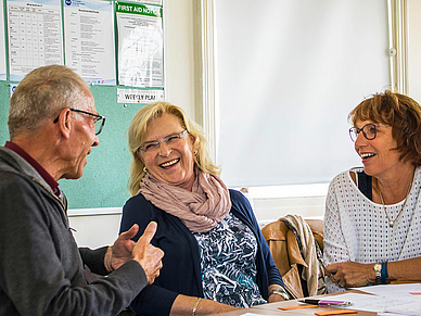 Programm Englisch für die Altersgruppe 50 Plus an der Sprachschule Eastbourne