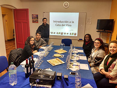 Weinprobe, Spanisch Sprachschule Santiago de Chile