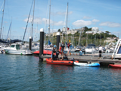 Aktivitäten auf dem Wasser in Torquay, Torquay, Business Englisch Sprachreisen England