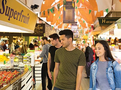 The English Market in Cork, Englisch Sprachreisen für Erwachsene