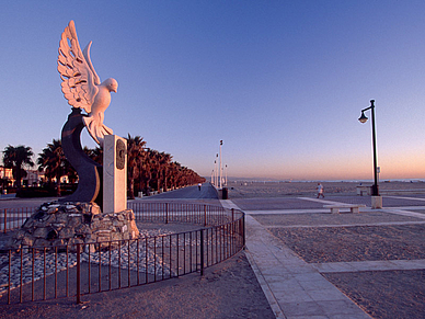 Strandpromenade von Valencia, Spanisch Sprachreisen für Erwachsene