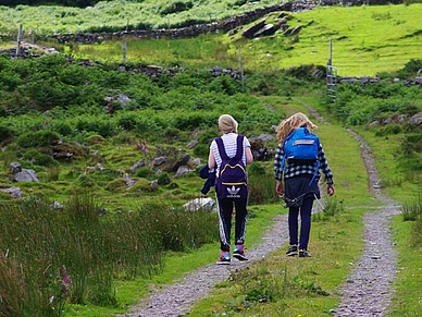 Wanderung bei Cahersiveen, Englisch Sprachreisen für Schüler