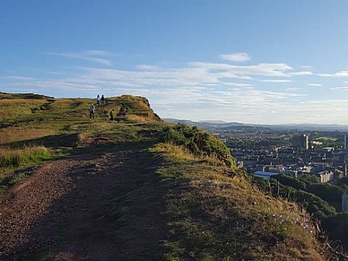 Arthur's Seat, Business Englisch Sprachreise Schottland