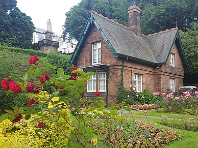 Edinburgh Princes Street Garden, Englisch Sprachreisen Schottland