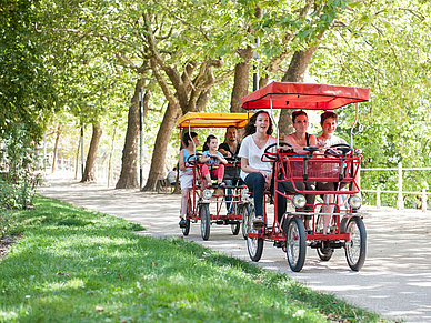 Freizeit im Park - Schüler Sprachschule Vichy