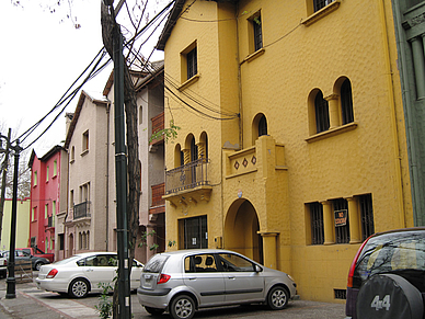 Mögliches Wohnhaus des Lehrers, Spanisch Unterricht in Chile