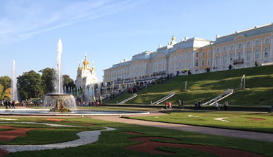 Reisebericht Russisch Sprachreise Sankt Petersburg - Ausflug Peterhof